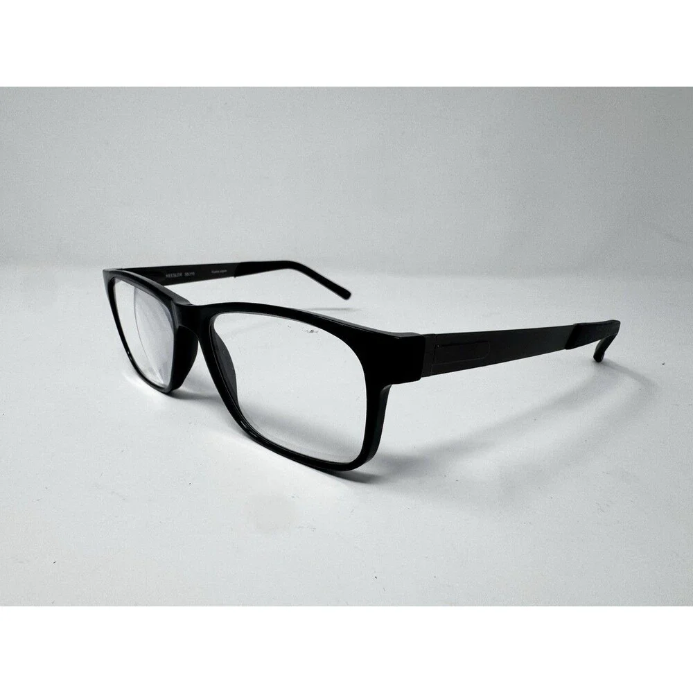 Randolph Keesler Eyeglass Frames Black Rectangle Japan 55-15-145
